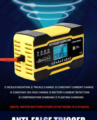 intelligentes Blei-Säure-Batterie-Ladegerät ISO9001 12V 24V PWM